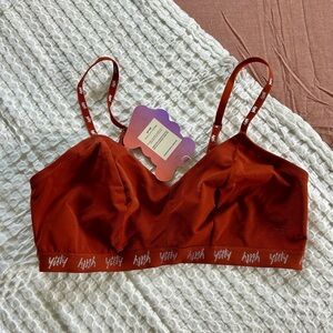 YITTY Shimmered Baddest Brown Spotlight Shaping Bralette - L